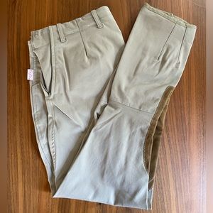 Tailored Sportsman 28 Knee Patch Breeches Beige GUC